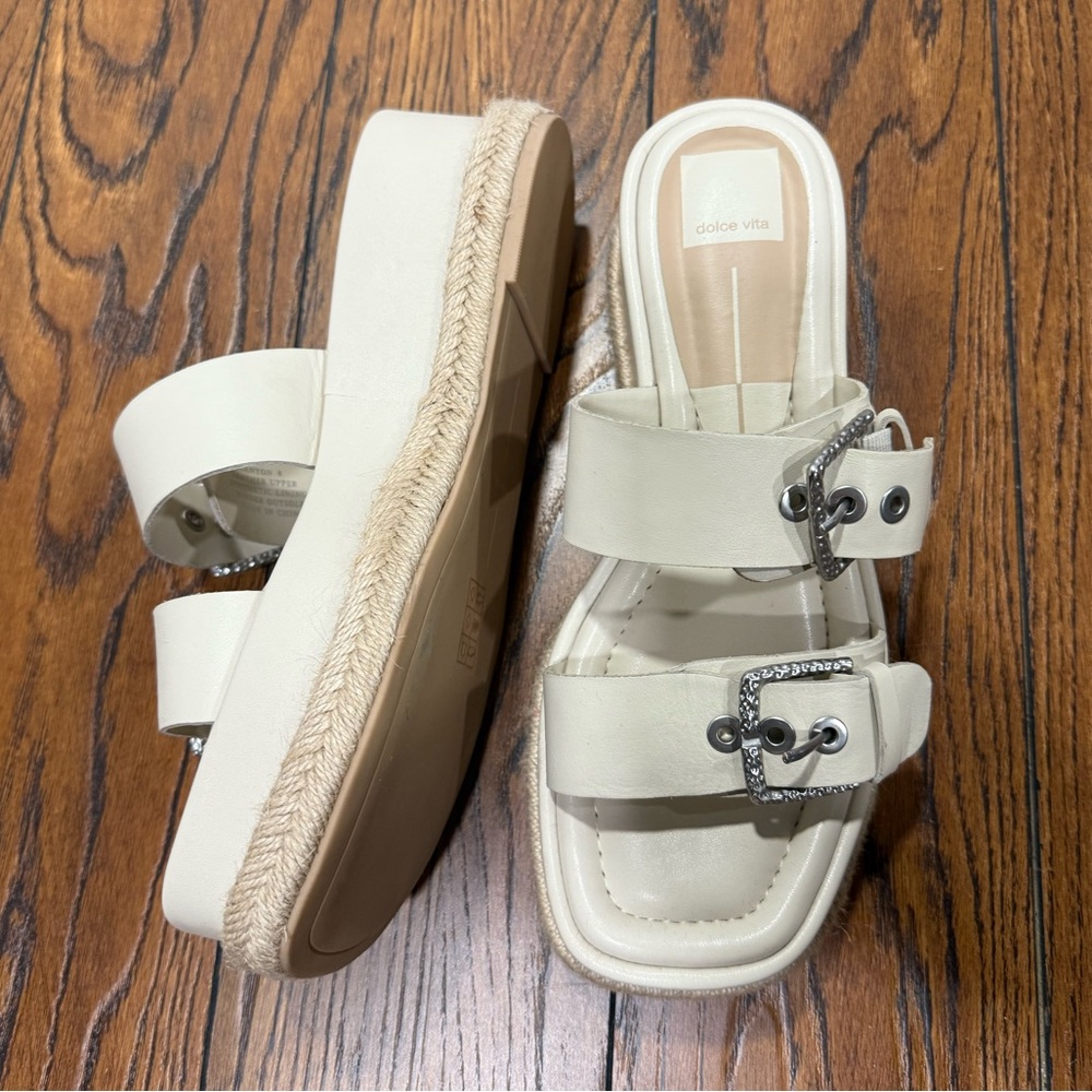 NWOT Dolce Vita “canyon” platform sandals in natural - Picture 3 of 7